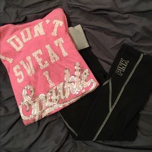 Workout Set! Super cute tank and comfy capri’s!